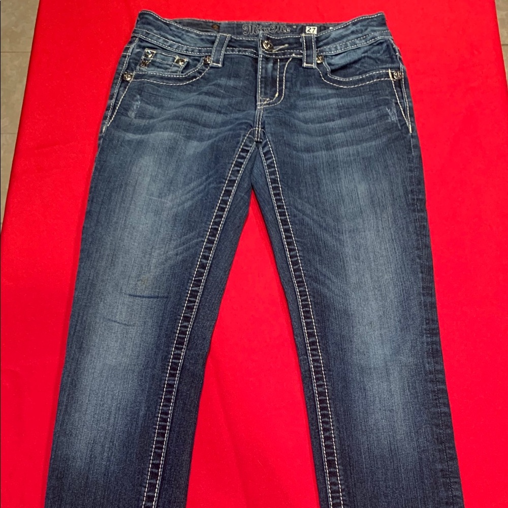 Miss Me Skinny Leg Jeans, Size 27